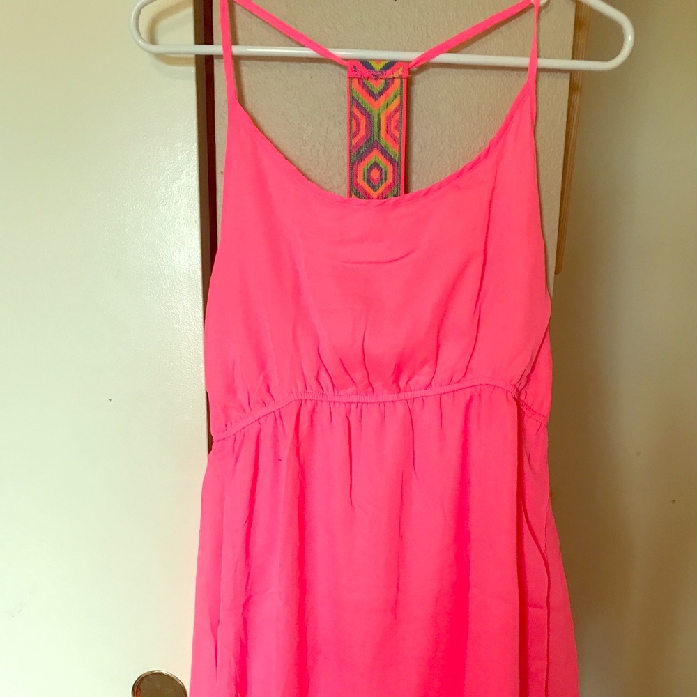 Pink summer dress